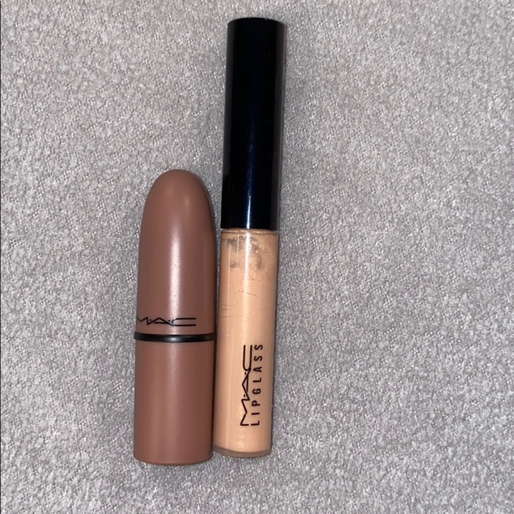 Mac lipstick and Lipglass set